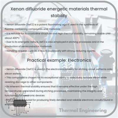  Xenon Difluoride: El material que brilla más allá de la oscuridad y desafía las temperaturas extremas!